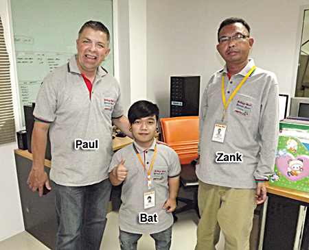The Pattaya Mail on TV team.