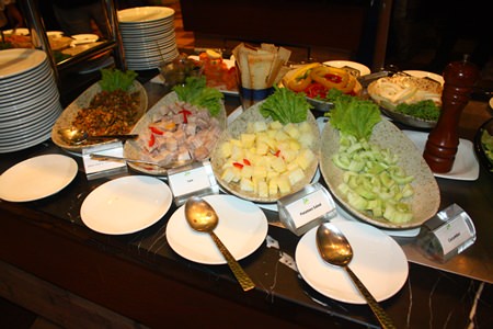 A great selection of South American delicacies were prepared by the Brazilian chefs.