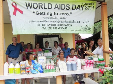 Food is delivered regularly.