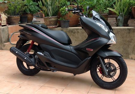 The top prize for the grand raffle at our Gala Party Night is a Honda PCX 150 donated by the Jesters.