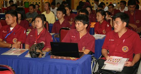 Several students from the vocational school also attended the seminar.
