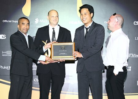 SODA (Thailand) Co. Ltd, received the award for Best Hotel Architecture for their design of the W Hotel Bangkok. 