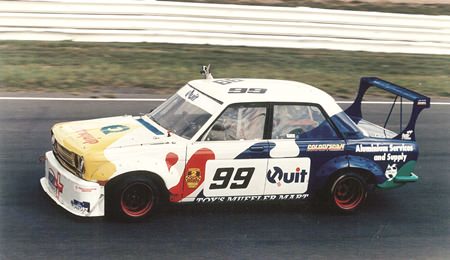 Championship winner Datsun 1600, Lakeside, QLD, 1995