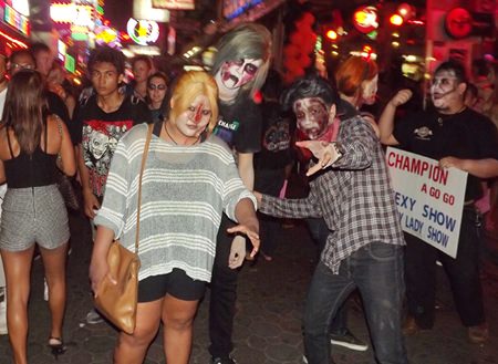 Just another typical night on Walking Street? 