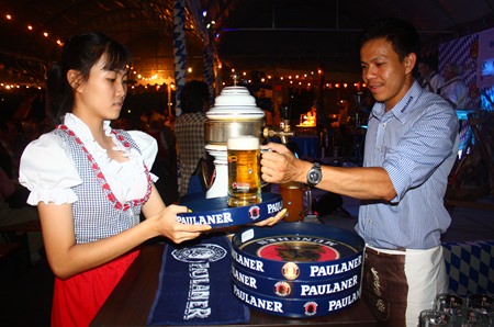 Paulaner beer flowed like the Blue Danube through Europe.