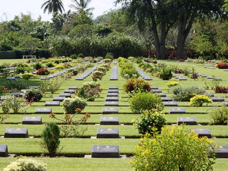 Don Rak War Cemetery, Kanchanaburi.