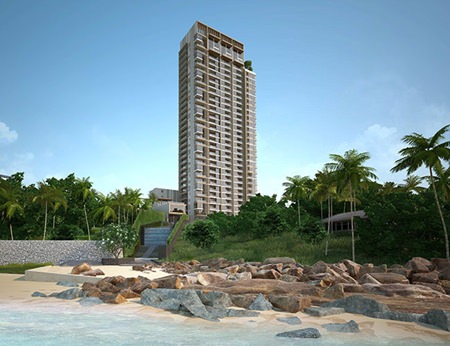 Baan Plai Haad in Wongamat was the only beachfront classified condominium development launched in North Pattaya in the 12 months covered by the report.