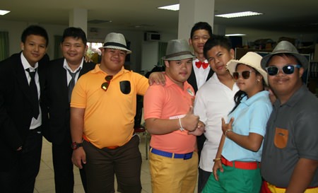 The children with special needs once again entertained the crowd.