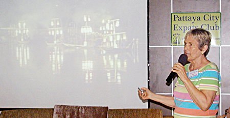 Pat reported on the recent Loy Krathong trip to Northern Thailand. Here are beautiful Krathongs floating at the ceremony at Sukhothai.