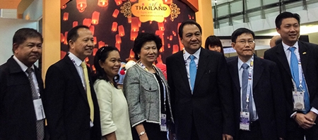 Tourism Authority of Thailand Governor Mr. Thawatchai Arunyik (3rd from right) - See more at: http://www.tatnews.org/within-every-crisis-lies-an-opportunity-tat-governor/#sthash.Ero47w4o.dpuf