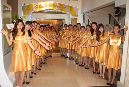 Welcome to the Gold & White Countdown at Dusit Thani Hotel, Pattaya.