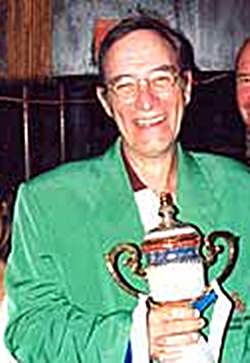 Randall Blacet, aka Dr. Doom scored forty-five Stableford points to win the coveted 2004 TQ Masters Green Jacket.