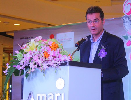 Richard Margo, Resident Manager at Amari Orchid Pattaya, talks about the importance of organizing “Valentine’s Day 2014: Love Destination”.