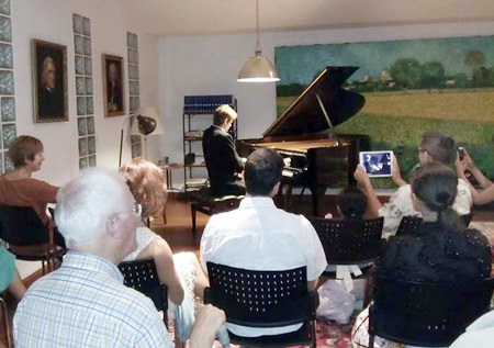 Russian pianist Andrey Gugnin had the audiences spellbound during his trip to Pattaya. (Photo courtesy Matthew Bolton)