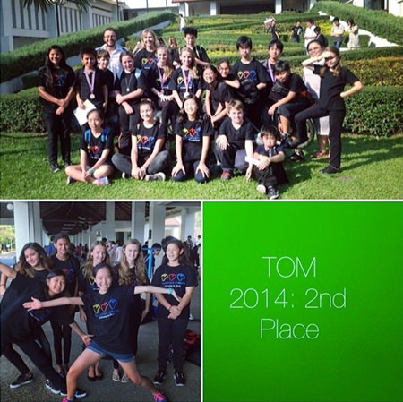 St. Andrews students celebrate their success.