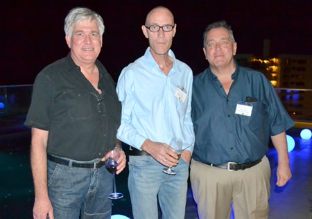 (L to R) Frank Holzer, Director of the ASEAN Manufacturing Finance, GM Thailand; Armin Walter, Maintenance Manager of GKN Driveline; and Kevin Fisher, MD of the CEA Project Logistics.