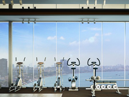 The state of the art fitness center will be located on the building’s 24th floor.