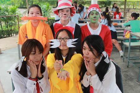 The GIS Prefects dressed up as their favourite Dr Seuss character - and got to eat green eggs and ham!