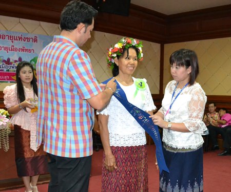 Chawancha Khetpathum, 63, won the prize for best health of anyone in their 60s.