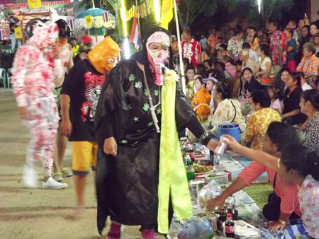 Scary ghosts make the rounds.