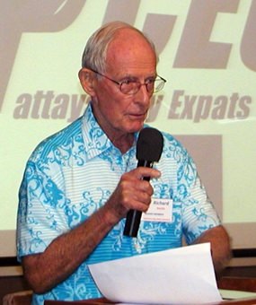 Former PCEC Chairman Richard Smith talks of the English Language Teaching Volunteer Group, now recognised by the authorities, and of various wine tasting activities around Pattaya.