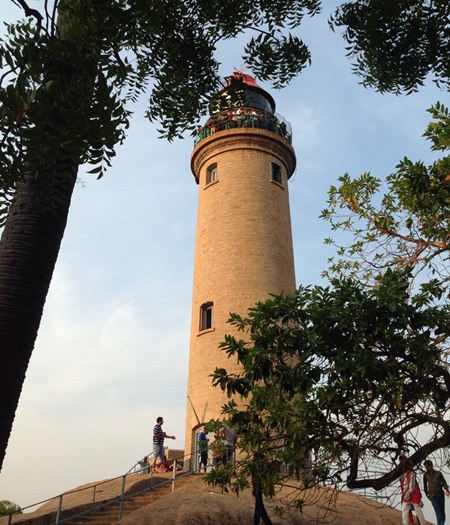 Lighthouse at Mahabalipuram.