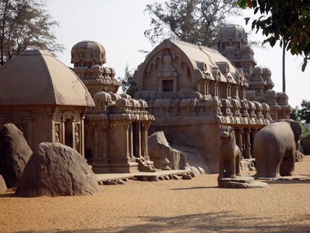 Pancha Rathas, Mahabalipuram.
