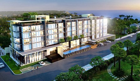 Buritara Chateau Resort Condo will be located just 200 meters from the beach in Bangsaen.