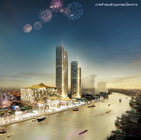 ICONSIAM will feature a spectacular 400m waterfront with Southeast Asia’s longest land-based multi-media water-and-fire attraction.