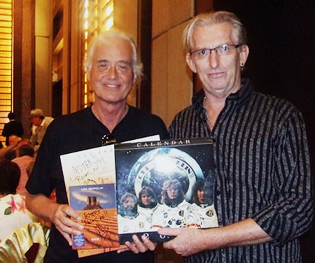 Our first Gala Party Night with Jimmy Page and Chris Hogg.