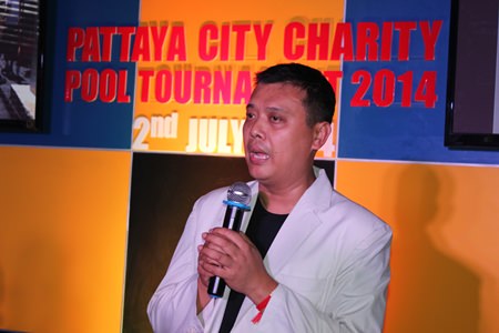 Banthit Siritanyong, president of the Pattaya Entertainment Business Club, presided over the tournament.