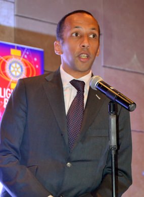 Rodolphe Sambou, First Secretary of the French Embassy pledged their support for Rotary’s humanitarian work.