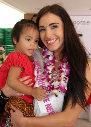 It was plain to see the visitors were enjoying their time in Pattaya.