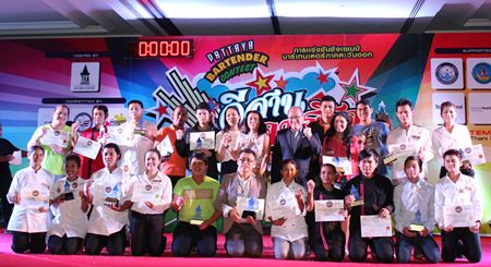 Prizes were presented to the hotels that won most categories of the competition: 1st The Zign Hotel, 2nd Dusit Thani (the host), 3rd Long Beach Garden and 4th Amari Orchid.