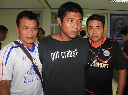 Banleng Huadcharoen has been arrested for allegedly raping a Danish woman in Huay Yai.