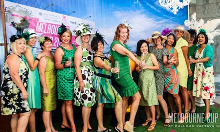 We are the ladies in green and we love to be seen!