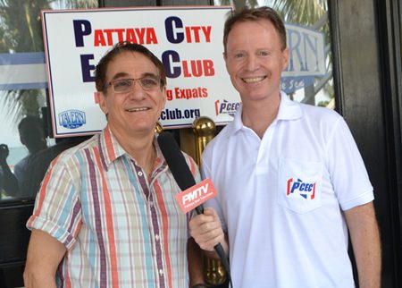 Ren Lexander interviews Steven Lance Stoll for Pattaya Mail TV about his presentation to the PCEC. It can be seen on You Tube: https://www.youtube.com/watch?v=s1QzvXL3zDY
