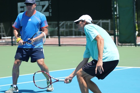 Over 60 tennis players participated at the recently held 5th Fitz Club Tennis Tournament, sponsored by the Royal Cliff Hotels Group.