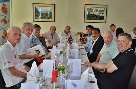 A select group of food critics and guests were invited to the special presentation.
