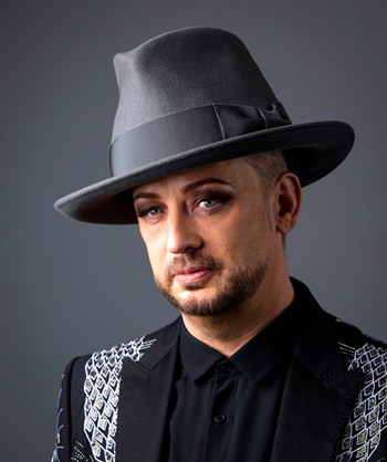 Boy George poses for a portrait in New York in this May 25, 2016 photo. (Photo by Drew Gurian/Invision/AP)