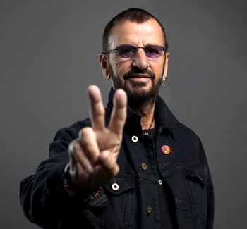 Ringo Starr poses for a portrait on Monday, June 13, in New York. (Photo by Scott Gries/Invision/AP)