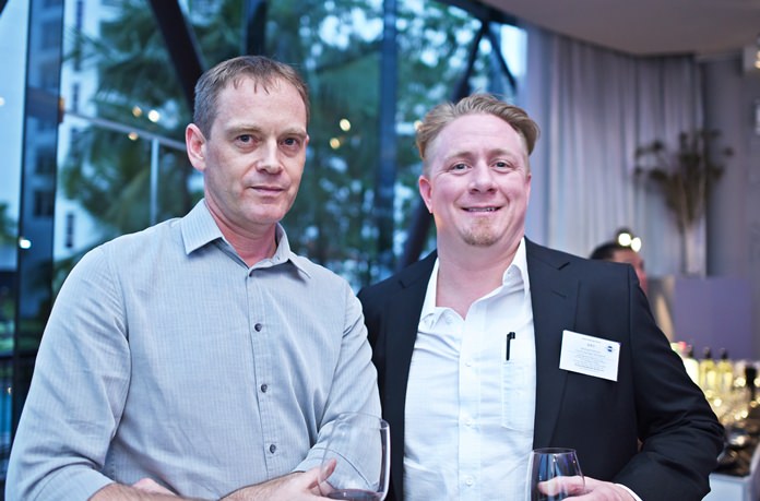 (L to R) Ken Brookes, managing director at Niedax (Thailand) Ltd., and Michael Parham, country manager at MB Thailand.