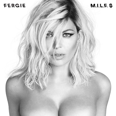 This image released by Interscope Records shows the cover image for Fergie’s latest single, “M.I.L.F. $.” (Interscope Records via AP)