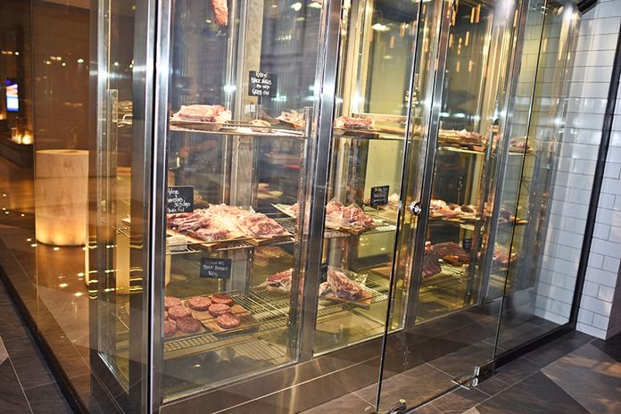The Butcher’s Room keeps the meat at the perfect temperature.