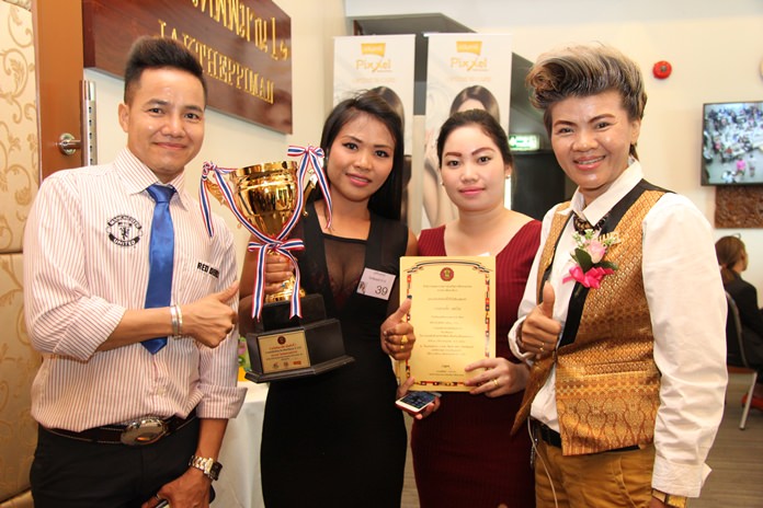The day’s top winner was Khay Bounkeuth from Juthamas Beauty School.