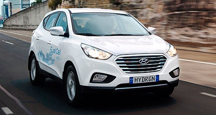 Fuel Cell ix35 Hyundai.