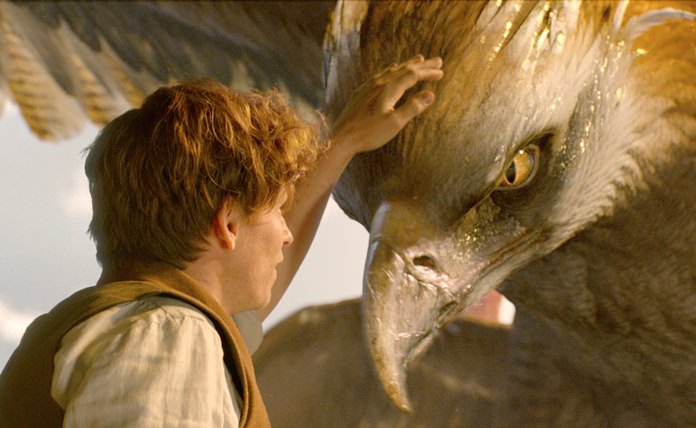 Eddie Redmayne is shown in a scene from the film “Fantastic Beasts and Where to Find Them.” (Jaap Buitendijk/Warner Bros. via AP)
