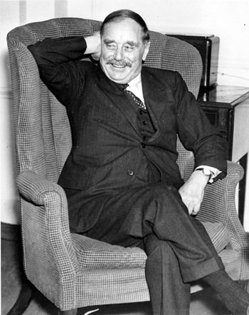 Author H. G. Wells is shown in this Nov. 8, 1937, file photo. (AP Photo)