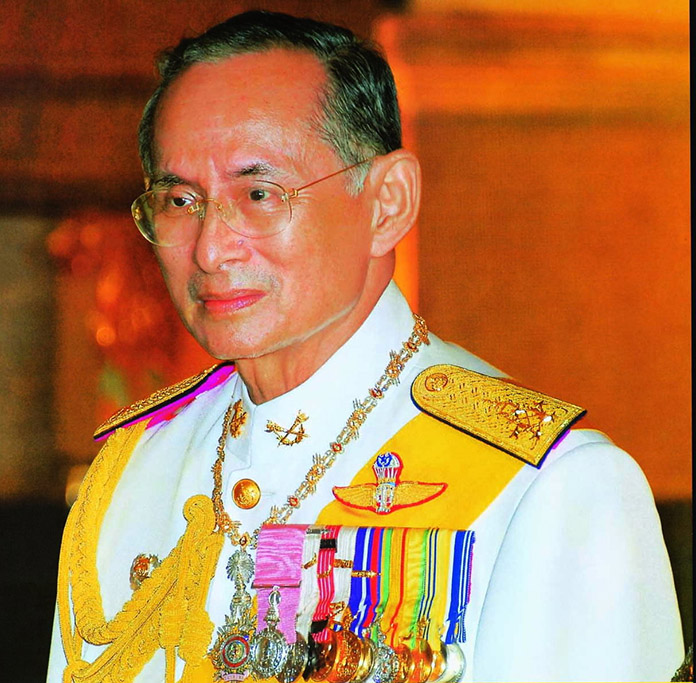 HM King Bhumibol Adulyadej. (Photo courtesy of the Bureau of the Royal Household)