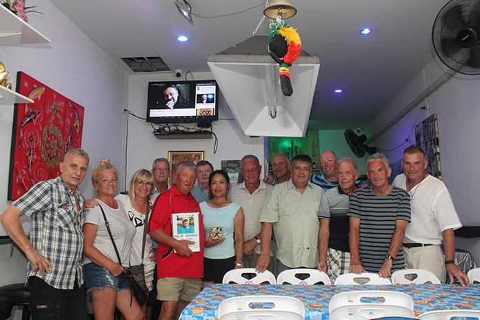 The Iceland Golf Club hosted a wake at the Wow Bar on Soi Buakhao Feb. 4 for member Ingi Magnfredsson, who recently died at the age of 71.